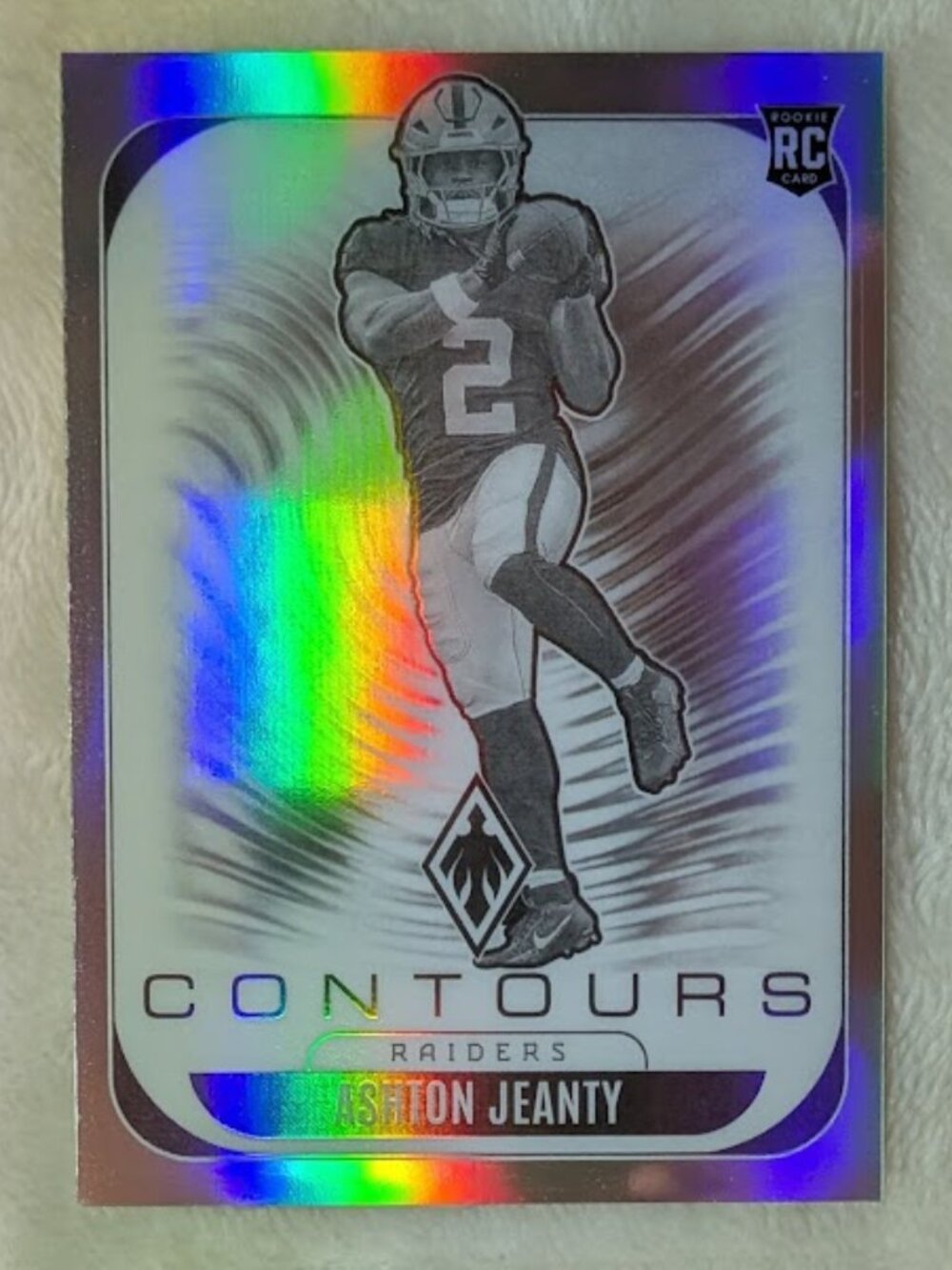 2025 Panini Contours ASHTON JEANTRY Rookie Card